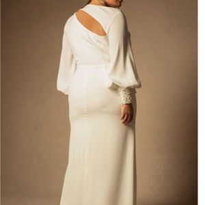 NWT PEARL CUFF BRIDAL GOWN
